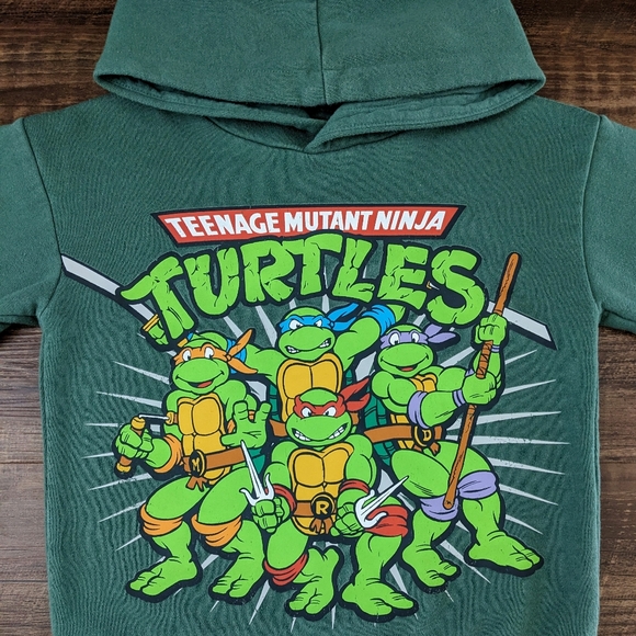 H&M Teenage Mutant Ninja Turtles Hoodie Sweatshirt - Picture 1 of 9